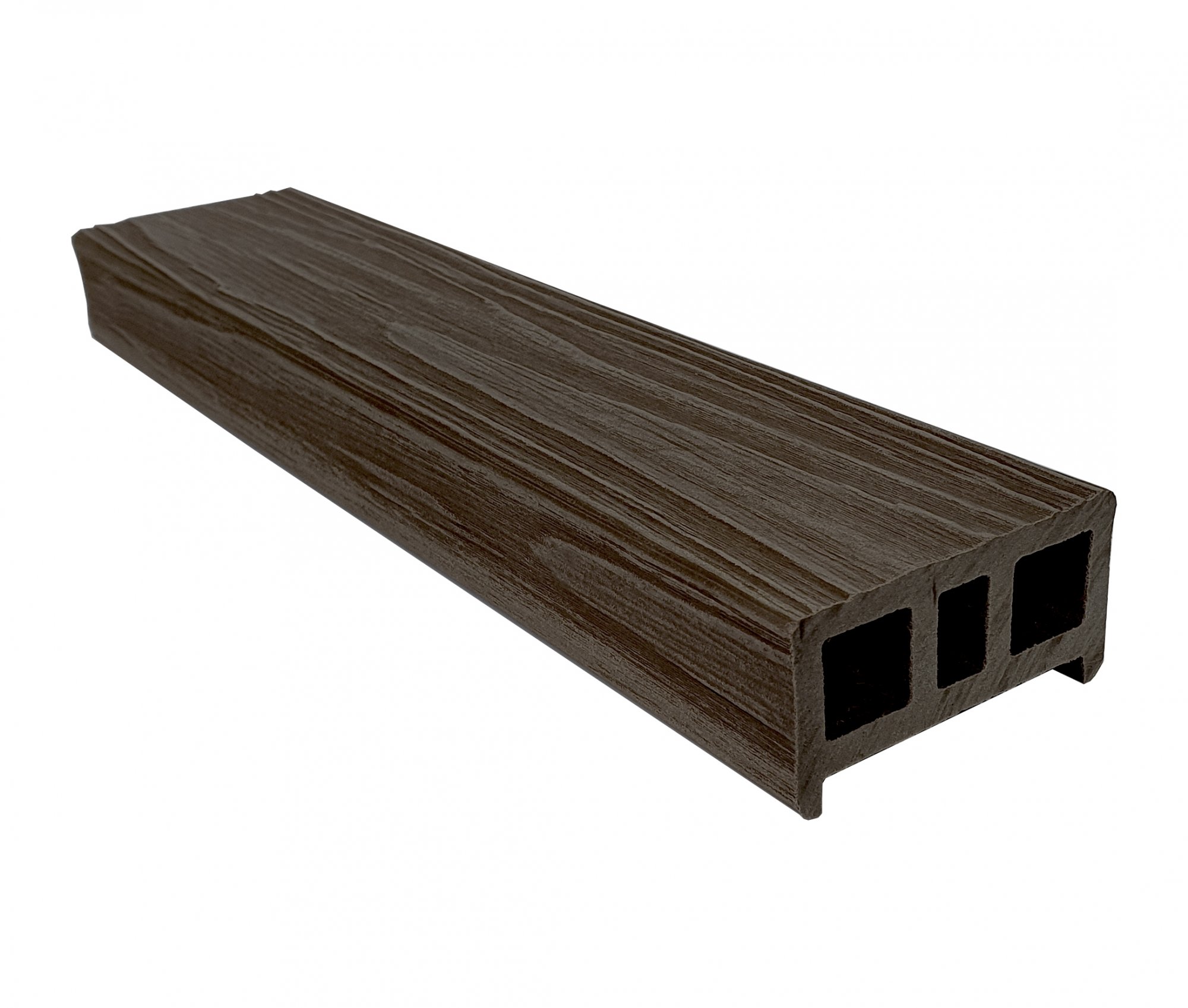 Перила ТЕРРАпол 3D Венге Соренто 84х43х2400мм, Венге Соренто