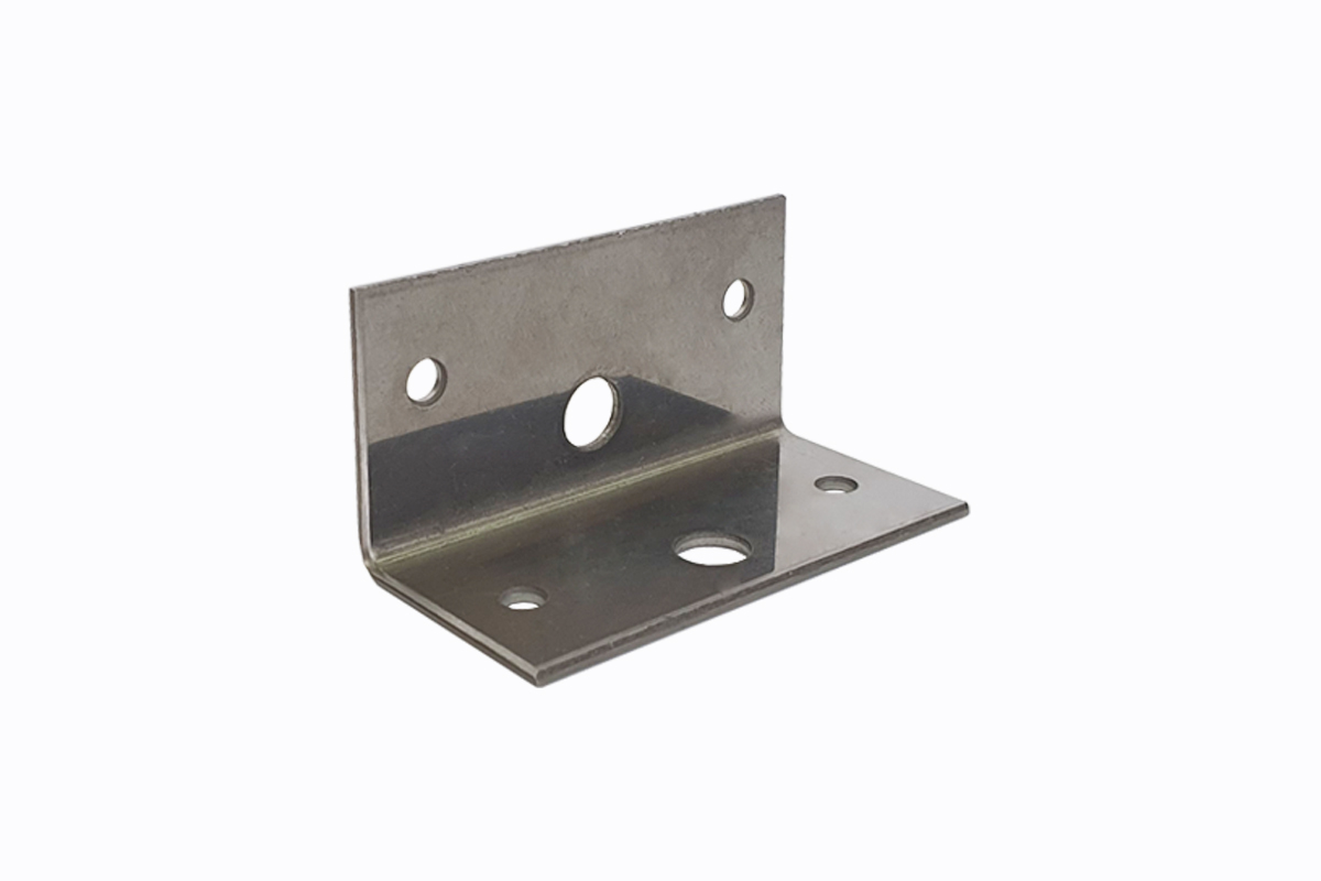 Уголок металлический, большой ТЕРРАпол 70х35х35мм, Серый