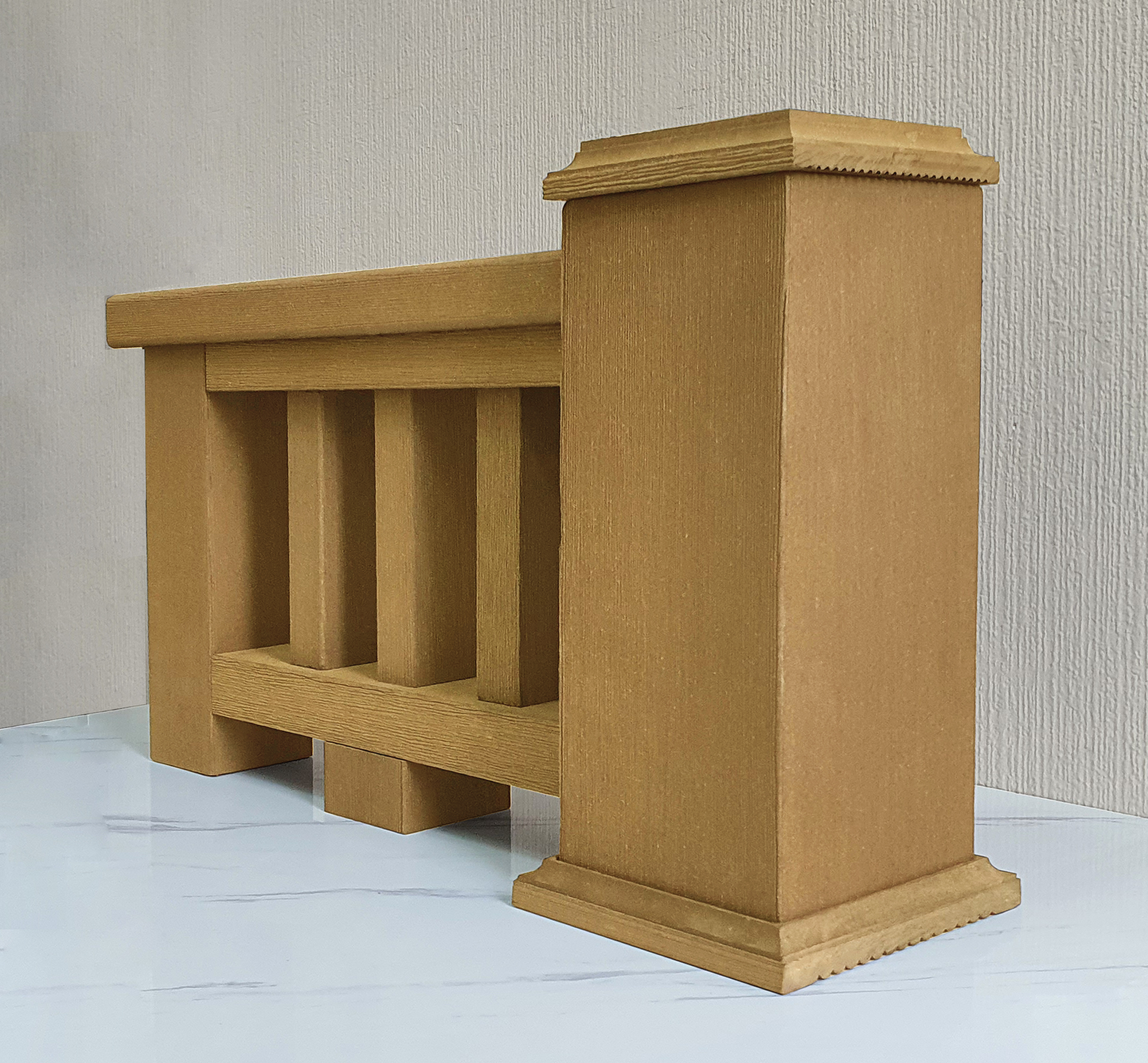 Столб большой ТЕРРАпол КЛАССИК Дуб Севилья 120х120х3050мм