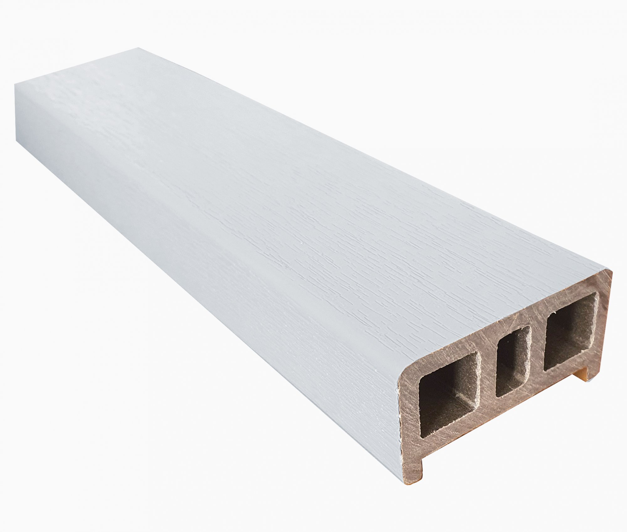 Перила ТЕРРАпол ПРАКТИК Жемчуг 84х43х3000мм, Жемчуг