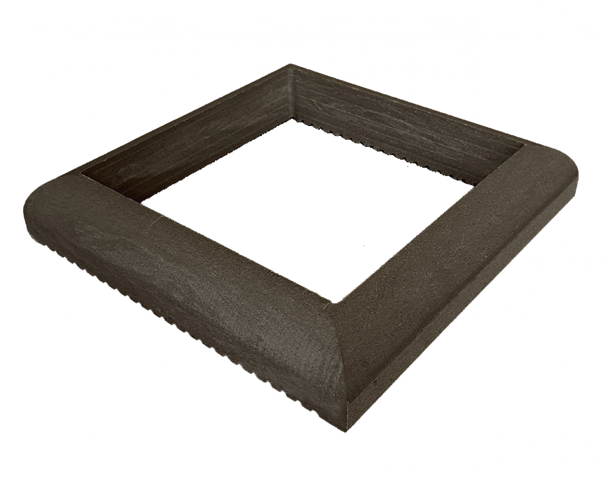 Рамка для столба ТЕРРАпол 3D Венге Соренто 130х130мм, Венге Соренто