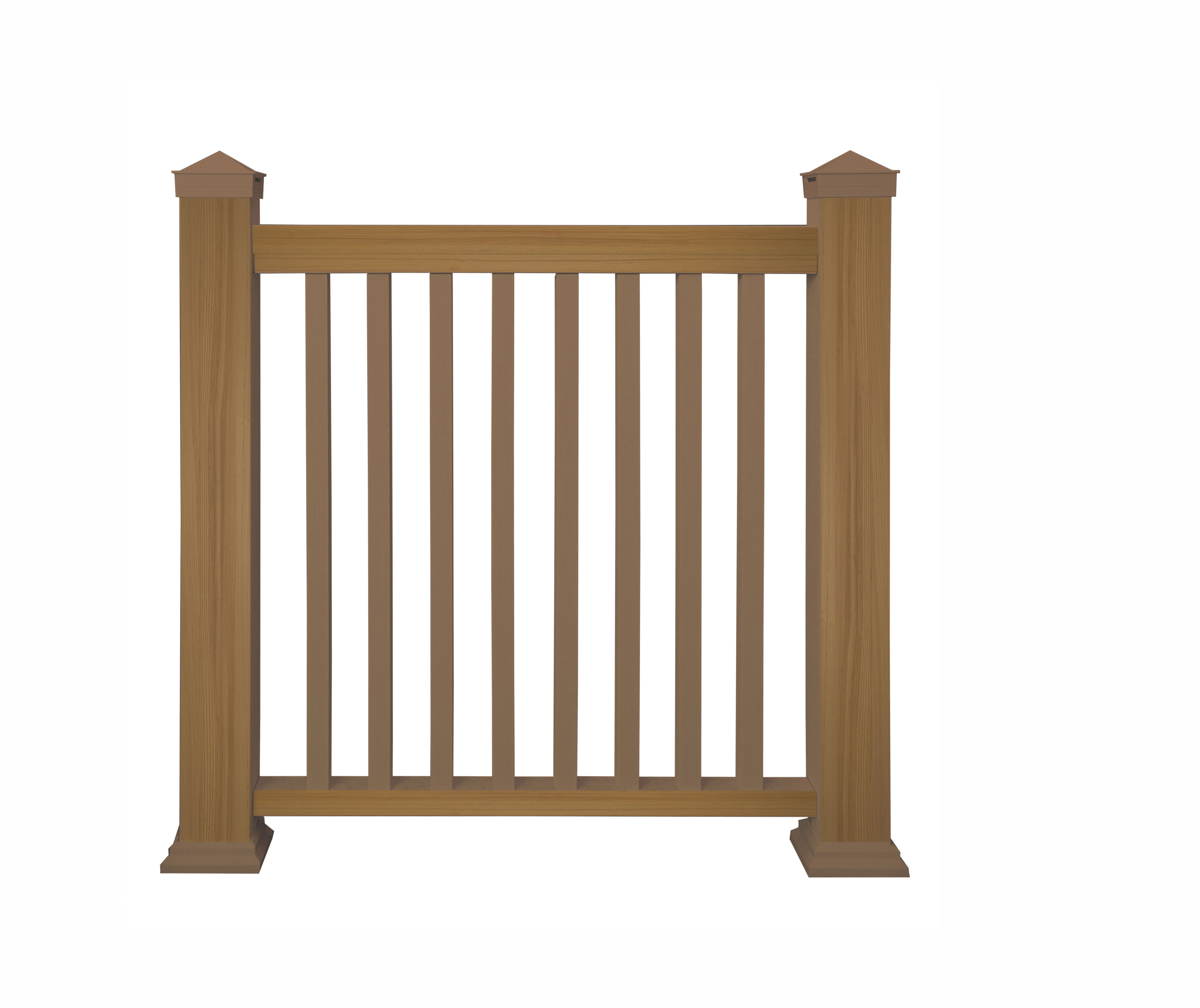 Перила ТЕРРАпол ПРАКТИК Тибет 84х43х2400мм