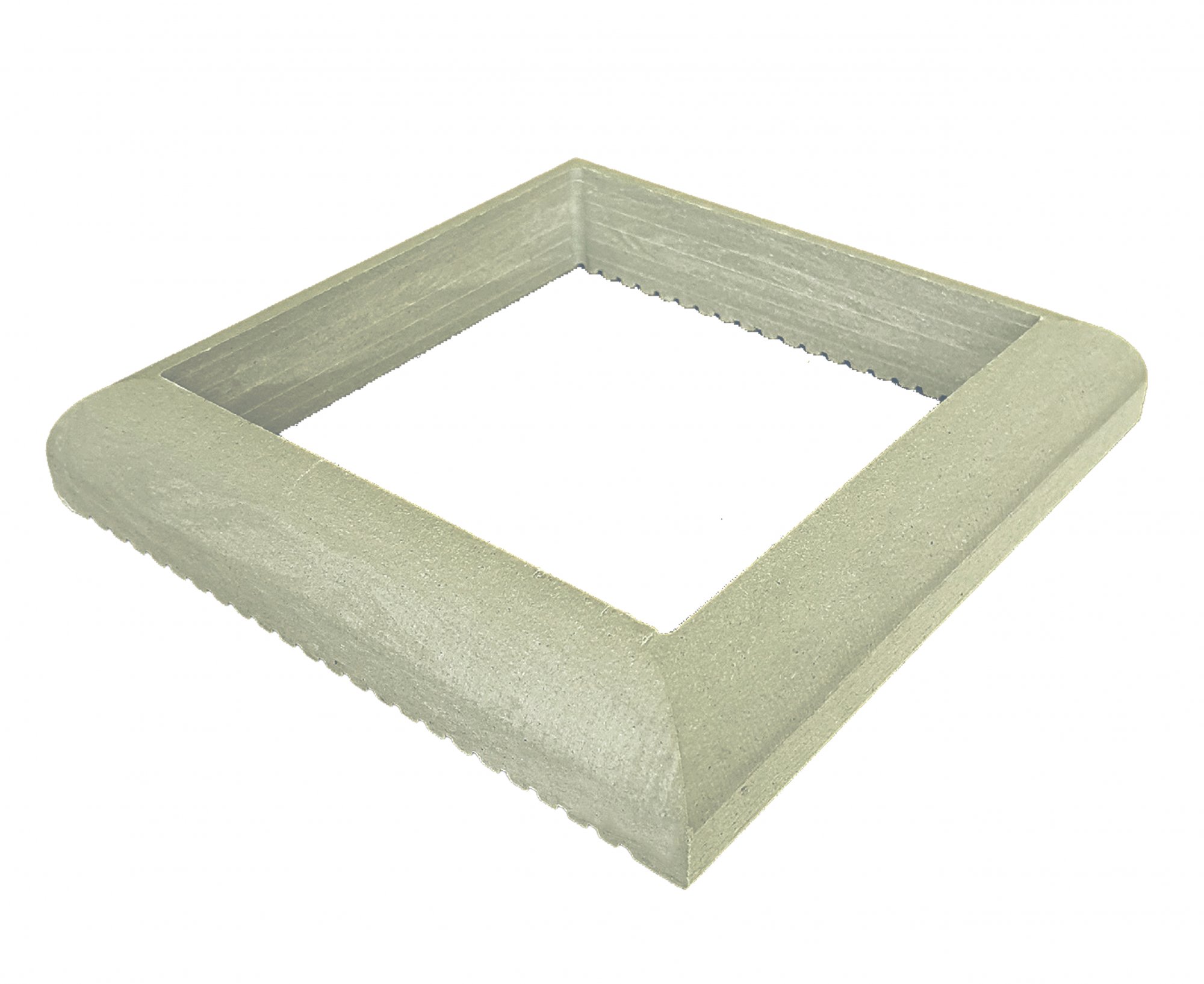 Рамка для столба ТЕРРАпол 3D Дуб Беленый 130х130мм, Дуб Беленый