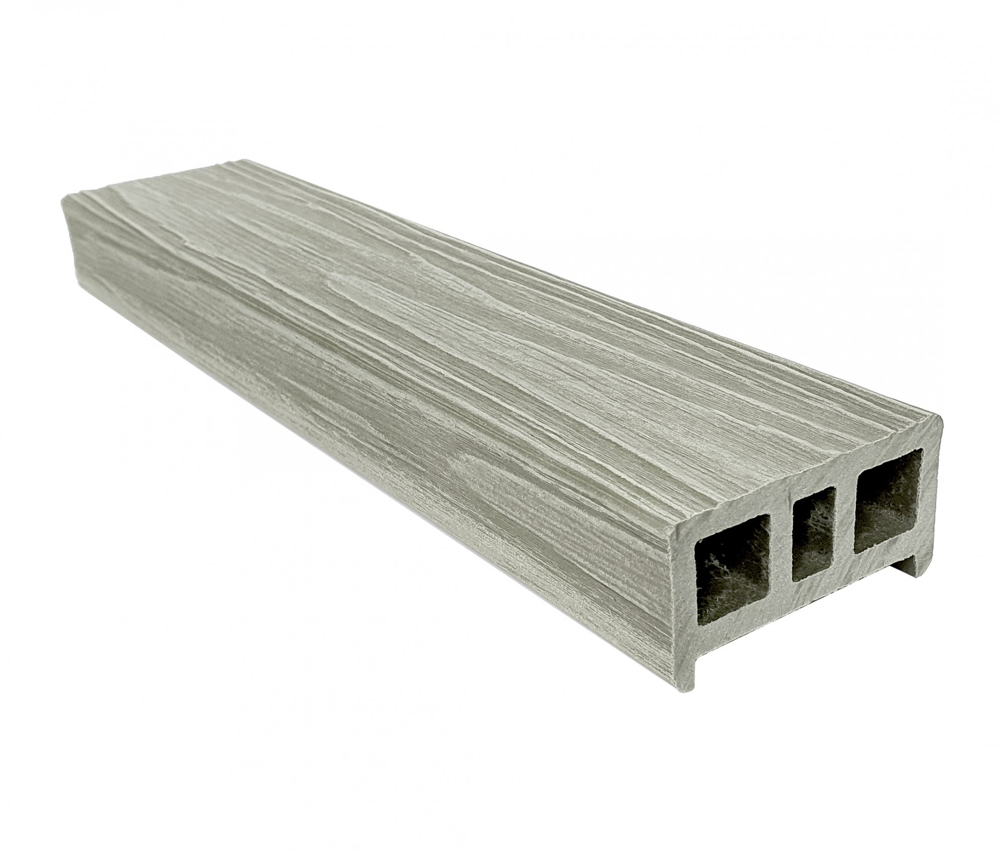 Перила ТЕРРАпол 3D Дуб Беленый 84х43х2400мм, Дуб Беленый