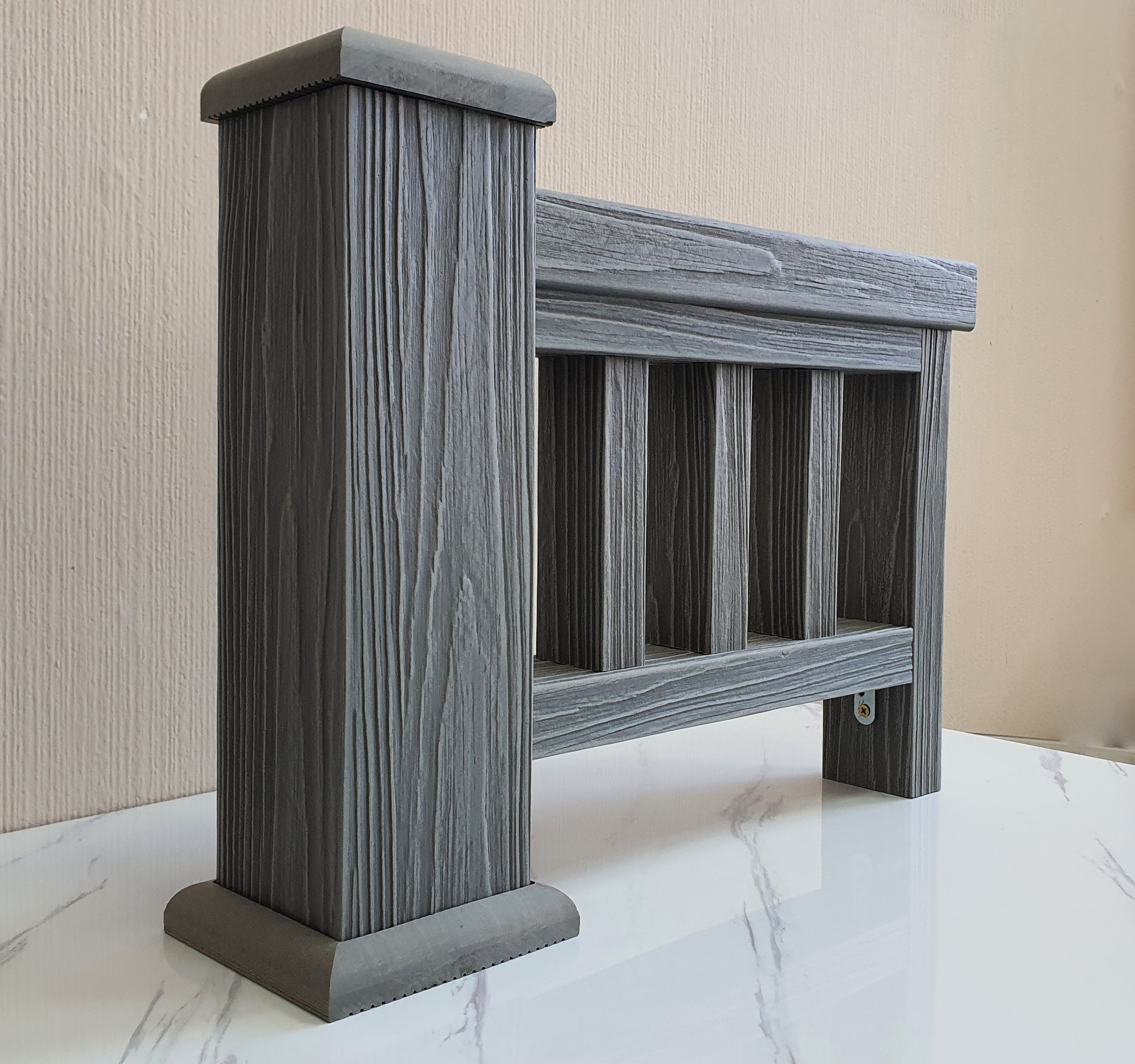 Столб ТЕРРАпол 3D Анис 100х100х3050мм