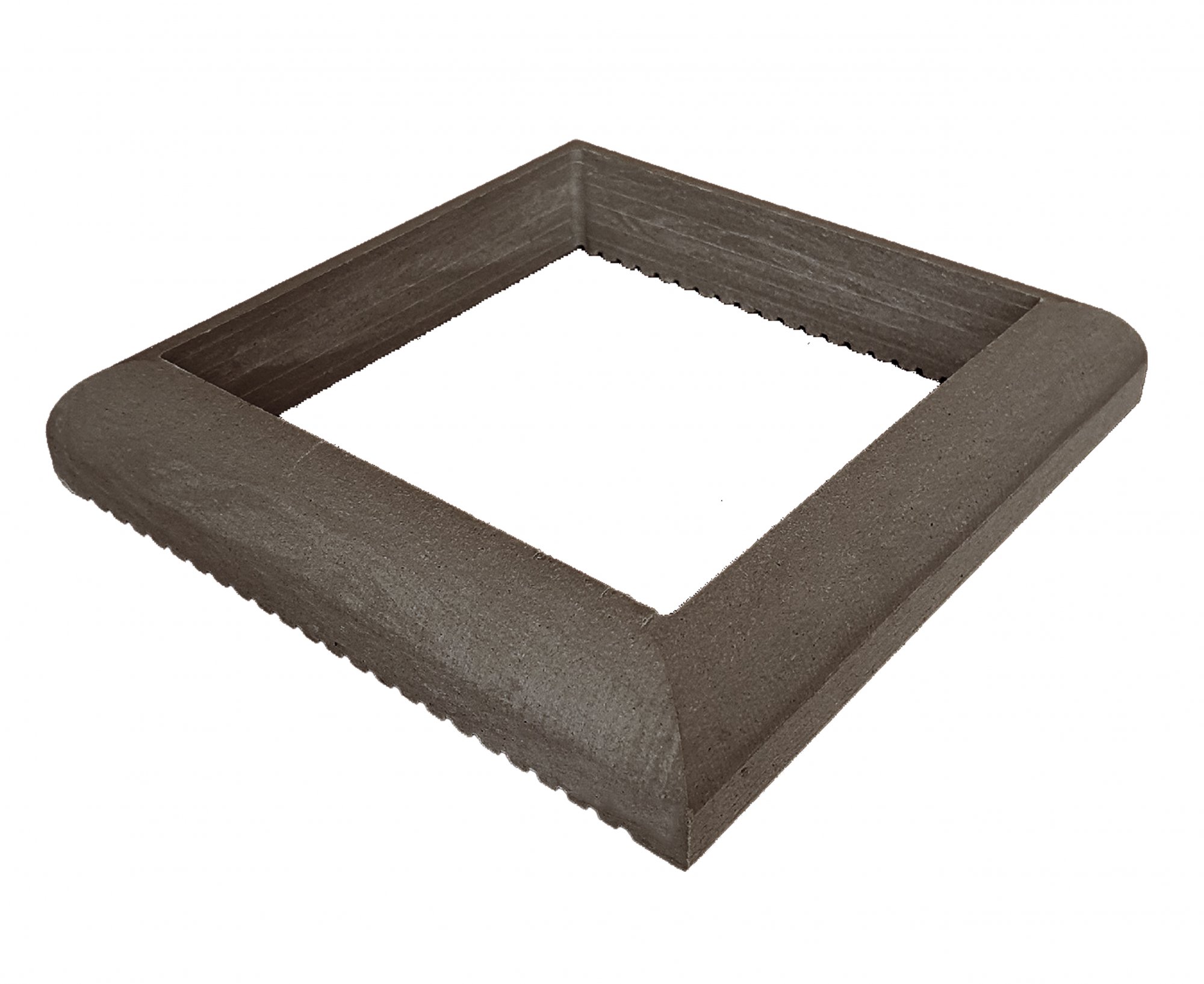 Рамка для столба ТЕРРАпол 3D Тик Киото 130х130мм, Тик Киото