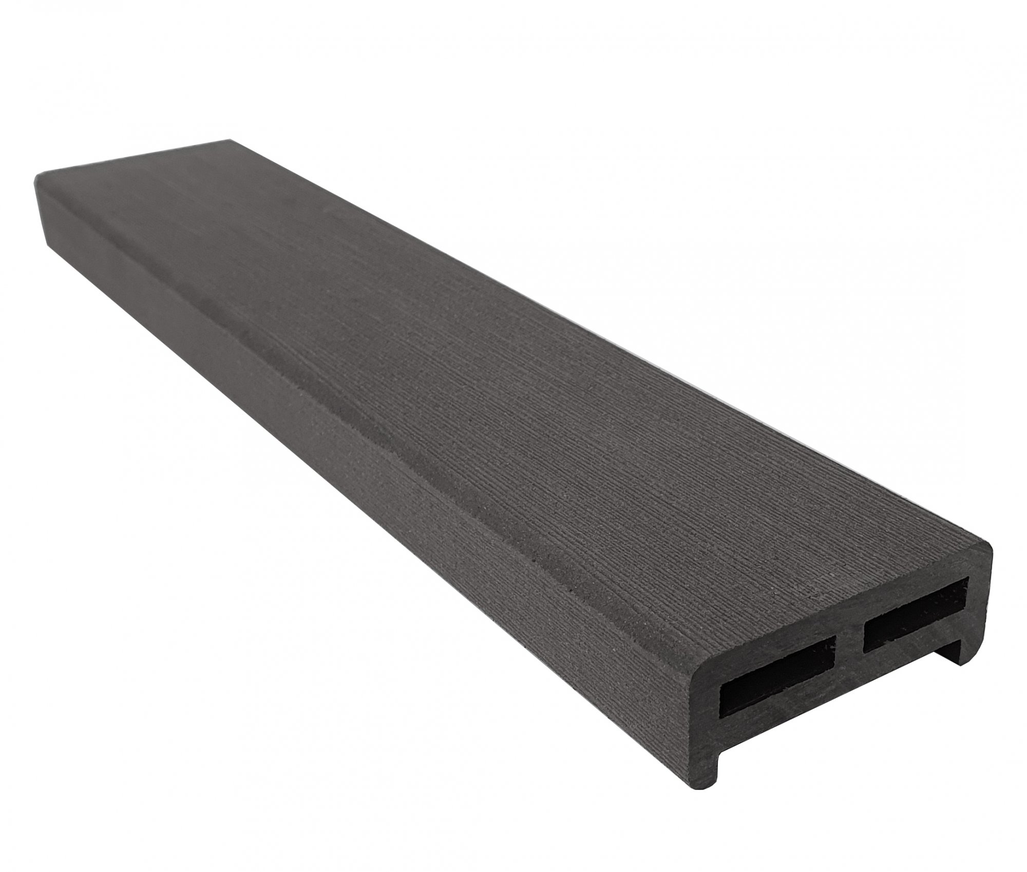 Перила ТЕРРАпол КЛАССИК Черное дерево 86х31х3000мм, Чёрное дерево