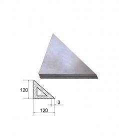 Косынка 120х120х3мм (400)