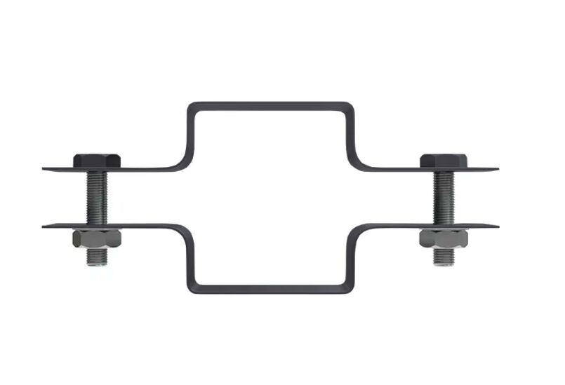 Хомут составной 50х50 Н-1500мм цинк 50шт, 7024 (темно-серый)