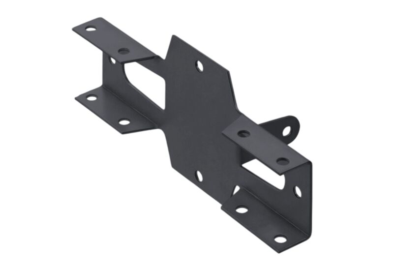 Кронштейн оцинкованный универсальный 60х60 7024 (темно-серый), 7024 (темно-серый)