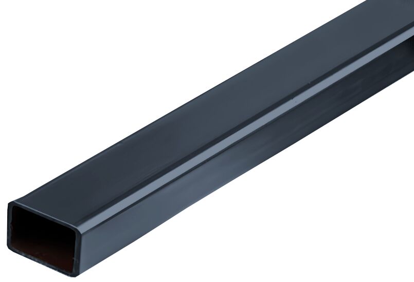 Профиль-поперечина 3000мм 40х20 ППК Ювента, 7024 (темно-серый)