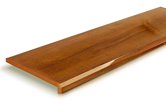 Подоконник DANKE 550 мм, Lalbero Bruno, дуб, глянец (107)