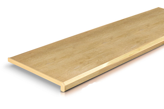 Подоконник DANKE 550 мм, Lalbero Classico, светлый дуб, глянцевый (105)