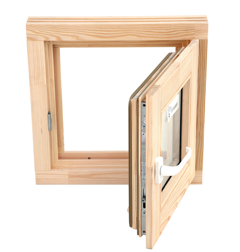 окно деревянное одностворчатое 580х870