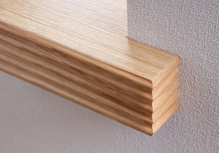 Подоконник деревянный Палуба Ясень - Сан-Марино