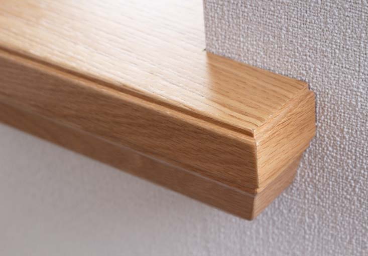 Подоконник деревянный Палуба Ясень - Прованс