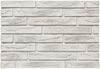 BrickWell плитка 310х40х20 Серия Traditional Ультрабелый с патиной ригель