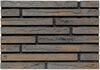 BrickWell плитка 310х40х20 Серия Traditional Графит с коричневой патиной ригель