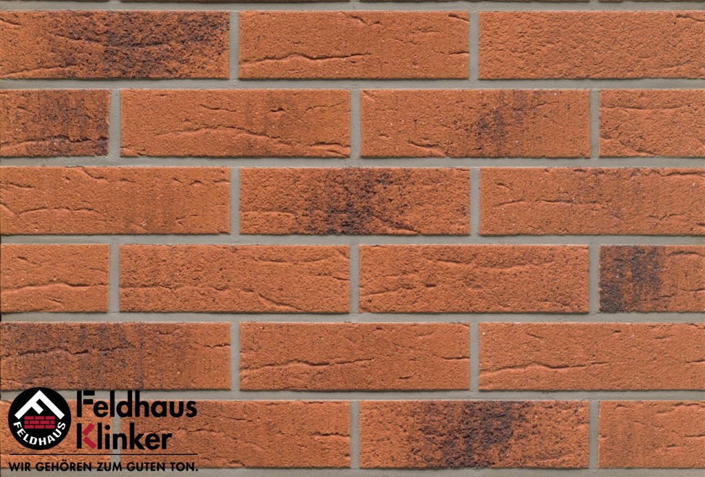 Клинкерная плитка Feldhaus Klinker Classic, terracota rustico carbo<br>240х9х71 мм, R228NF9