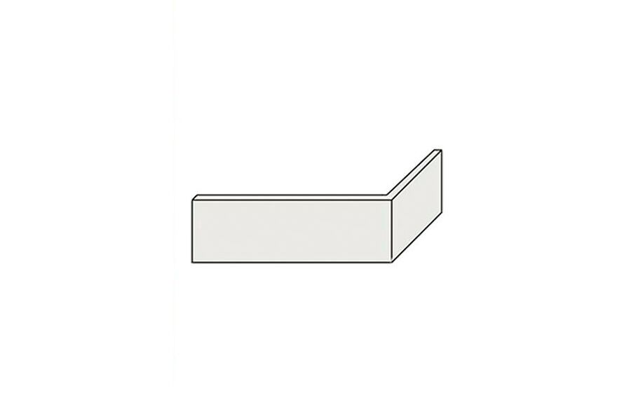 Клинкерная плитка угловая W393NF14 (240+115)x14x71 мм 12шт/уп FeldHaus, liso super weiss купить в Санкт-Петербурге Клинкерная плитка угловая W393NF14 (240+115)x14x71 мм 12шт/уп FeldHaus, liso super weiss