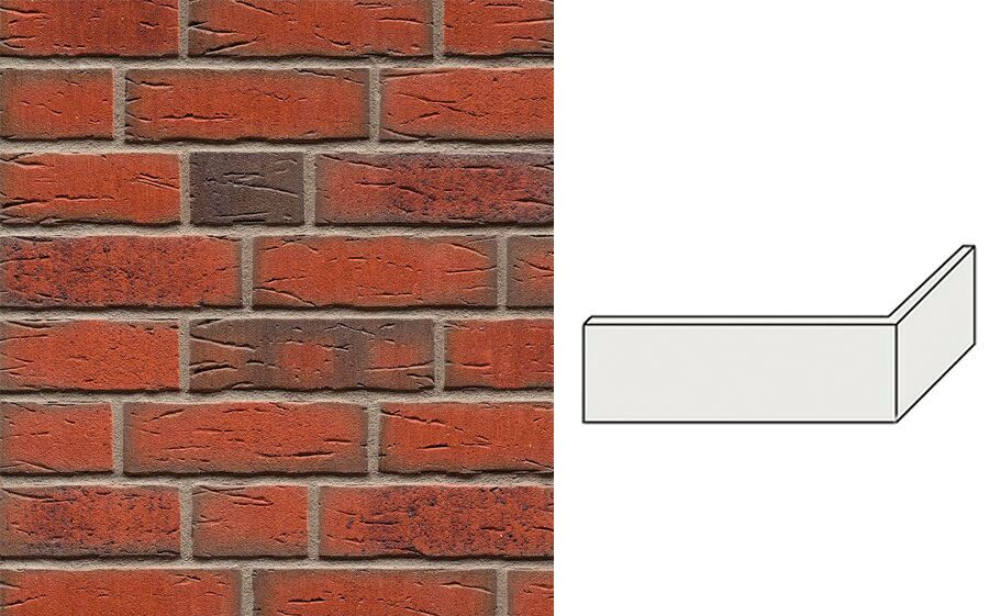Клинкерная плитка угловая W698NF14 (240+115)x14x71 мм 12шт/уп FeldHaus, sintra terracotta bario купить в Москве Клинкерная плитка угловая W698NF14 (240+115)x14x71 мм 12шт/уп FeldHaus, sintra terracotta bario