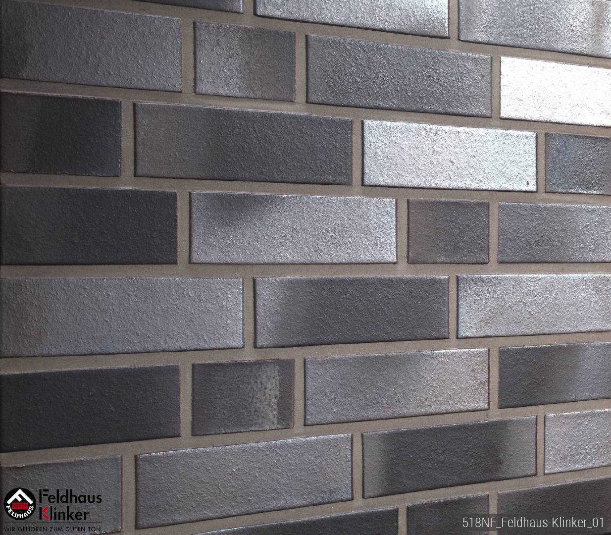 Клинкерная плитка Feldhaus Klinker R518NF14 Galena, geo platinum liso, geo platinum liso купить в Санкт-Петербурге Клинкерная плитка Feldhaus Klinker R518NF14 Galena, geo platinum liso, geo platinum liso