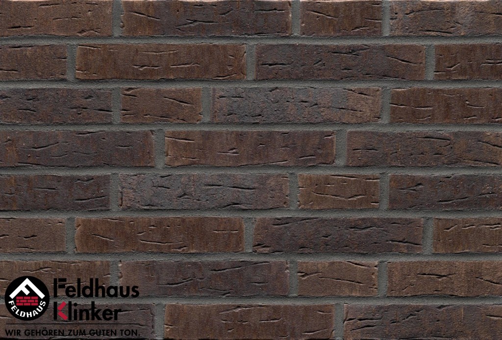 Клинкерная плитка ручной формовки Feldhaus Klinker, Sintra geo nelino 240х14х52 мм, R669DF14
