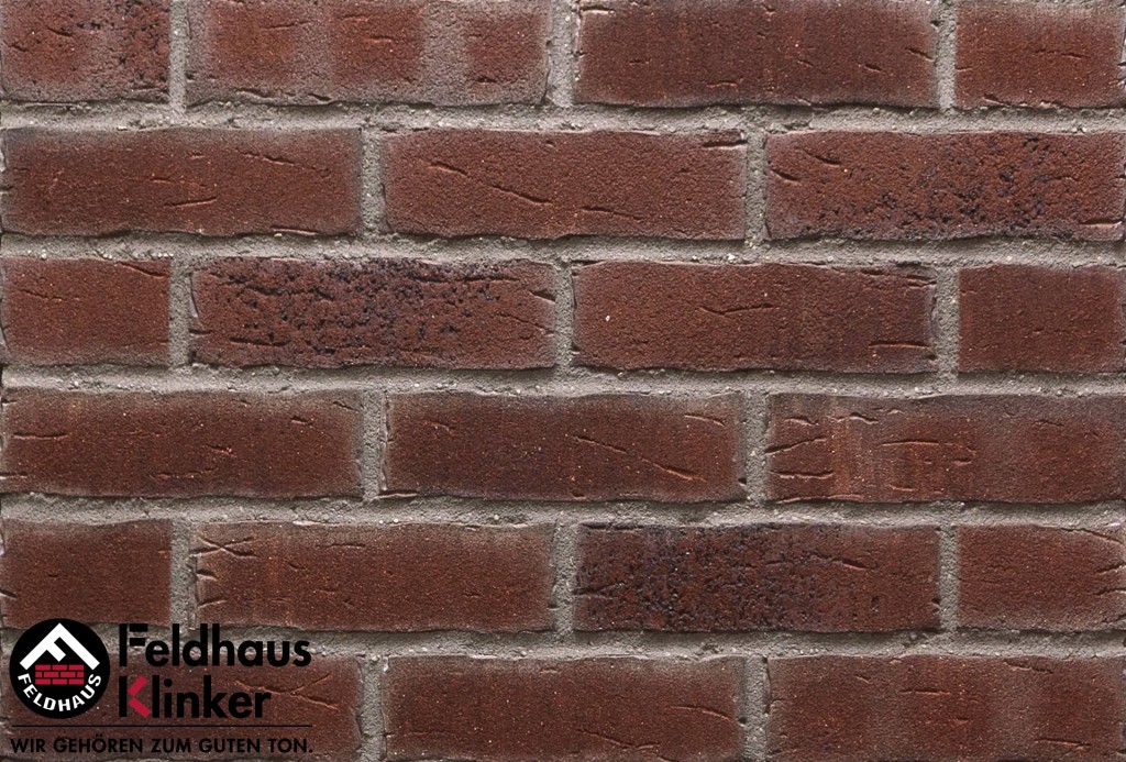 Клинкерная плитка ручной формовки Feldhaus Klinker, Sintra cerasi aubergine 240х71х14 мм, sintra cerasi aubergine купить в Санкт-Петербурге Клинкерная плитка ручной формовки Feldhaus Klinker, Sintra cerasi aubergine 240х71х14 мм, sintra cerasi aubergine