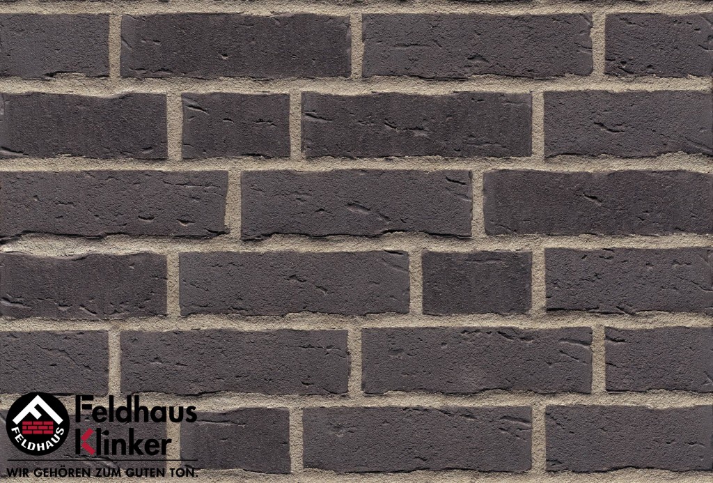 Клинкерная плитка ручной формовки Feldhaus Klinker, Sintra vulcano 240х71х14 мм, R693NF14