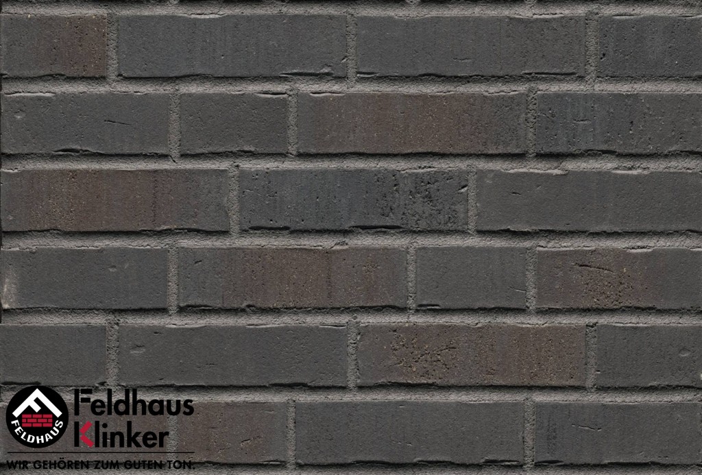 Клинкерная плитка ручной формовки Feldhaus Klinker, Vascu vulcano verdo 365х52х14 мм, R737XLDF14