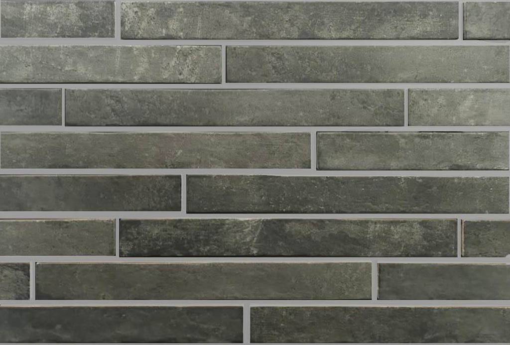 TERRALONG Join Anthracite Плитка для цоколя и фасада 450х48х10мм 37.48шт/м2 32шт/упак