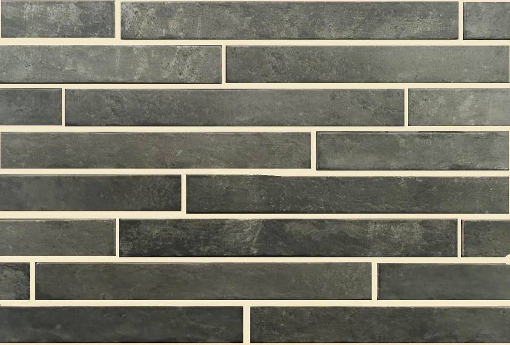 TERRALONG Join Anthracite Плитка для цоколя и фасада 450х48х10мм 37.48шт/м2 32шт/упак