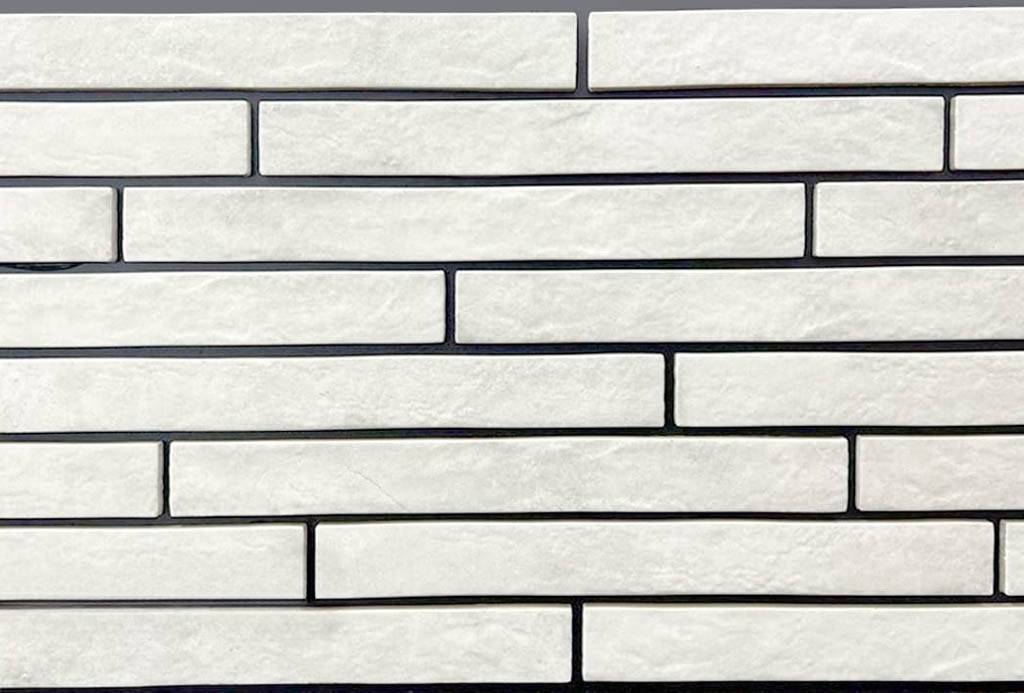 TERRALONG Join White Плитка для цоколя и фасада 450х48х10мм 37.48шт/м2 32шт/упак, White