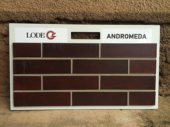 Andromeda, плитка фасадная, гладкая, цвет красно-фиолетовый купить в Санкт-Петербурге Andromeda, плитка фасадная, гладкая, цвет красно-фиолетовый