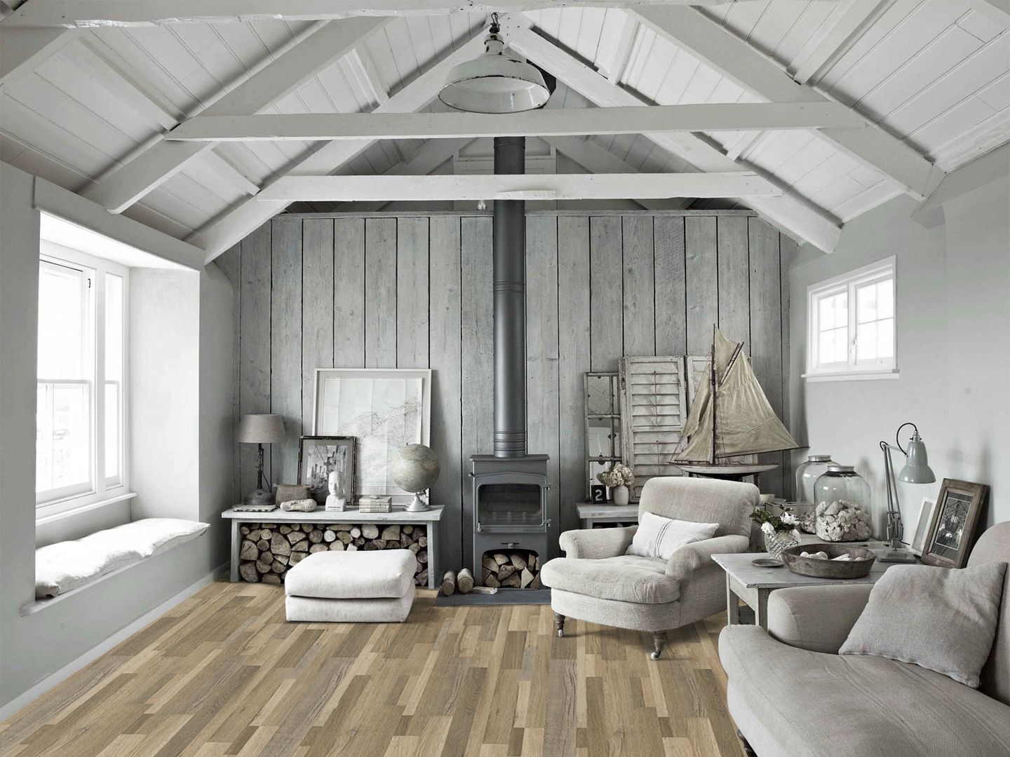 Quick Deck Plus Плита ЛВДСПШ Стокгольм 16х900х1200мм (1.08м2/0.01728м3) 40шт/пал