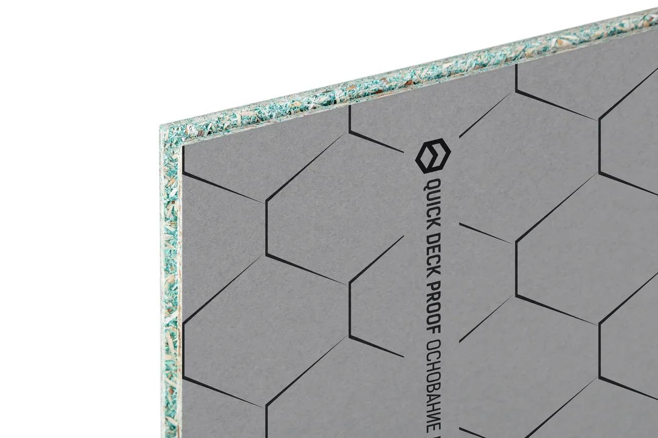 Строительная плита Quick Deck Proof 12мм, Quick Deck Proof 12х600х1830мм (1.098м2/0.018м3) 100шт/поддон купить в Санкт-Петербурге Строительная плита Quick Deck Proof 12мм, Quick Deck Proof 12х600х1830мм (1.098м2/0.018м3) 100шт/поддон