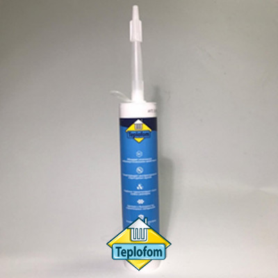 Виброакустический герметик TEPLOFOM+ (310 мл), Виброакустический герметик Teplofom+ 310мл