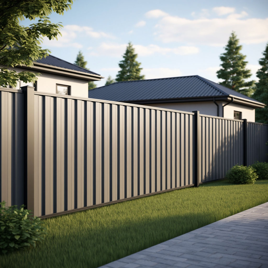 Прочный забор из профнастила своими руками. Инструкция, которая работает