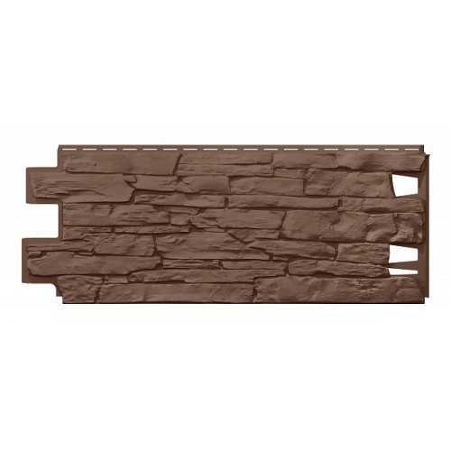 Панель отделочная Vilo SOLID Stone BROWN, Панель отделочная Vilo SOLID Stone BROWN