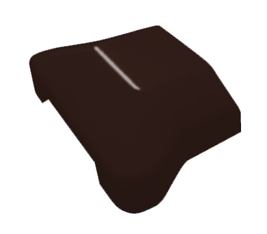 Распродажа Крышка Премиум 8017 коричневый GL, Распродажа Снято с пр-ва Фасадная панель U-Plast Стоун-Хаус С-Лок 1950х292мм Клинкер Терракотовый 0.57м2