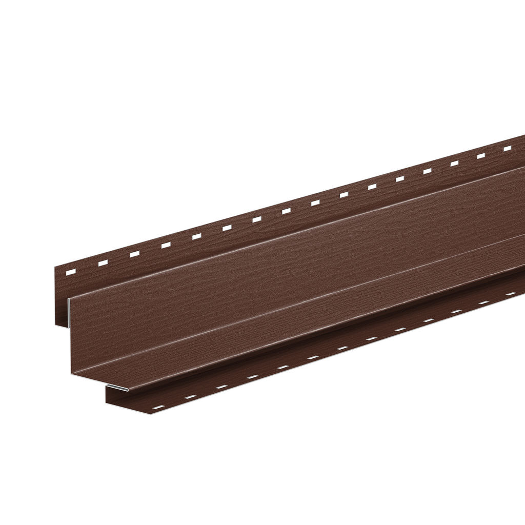 Угол сайдинга внутренний сложный 50x50 Pural Matt, Шоколадно-коричневый 8017