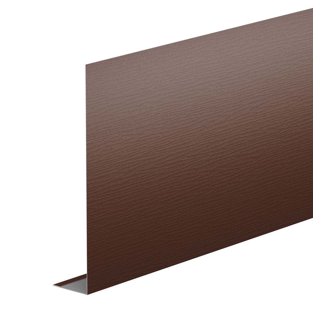 L-профиль 50x250 Pural, Шоколадно-коричневый 8017