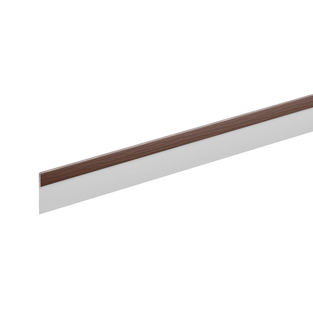Финишная планка Pural Matt, Шоколадно-коричневая 8017