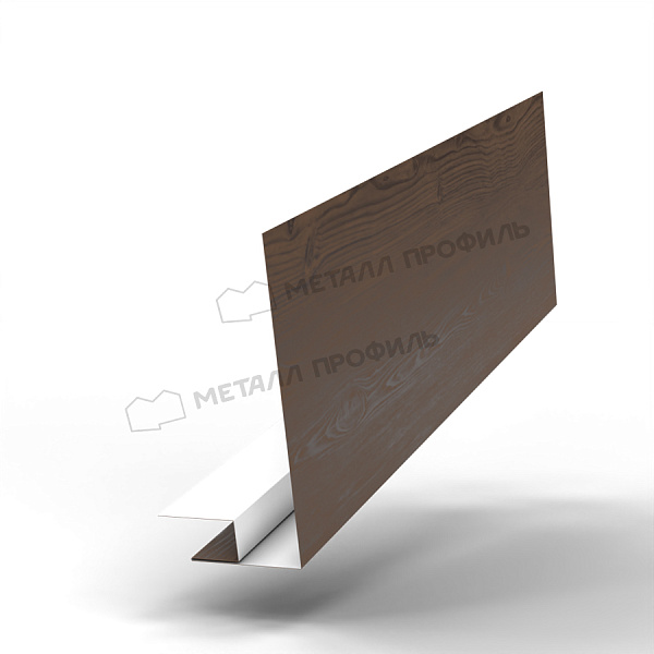 Планка карнизного свеса сложная 185мм 185х50х2000мм Ecosteel, Ecosteel Matt, Ecosteel Textur купить в Санкт-Петербурге