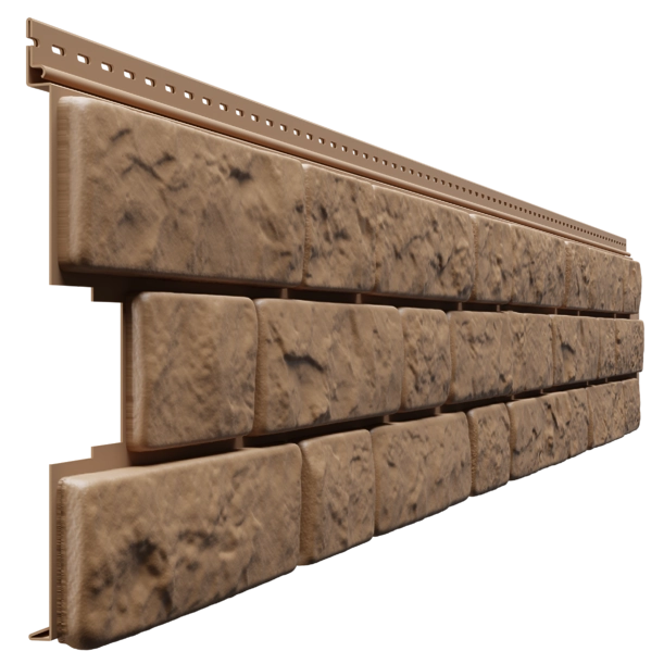 Сайдинг виниловый Docke Lux BERGART, Сайдинг Docke LUX BERGART 1809х285мм Лесной фундук