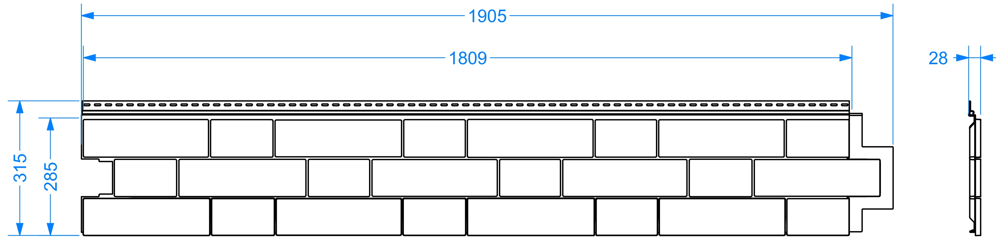 Сайдинг виниловый Docke Lux BERGART