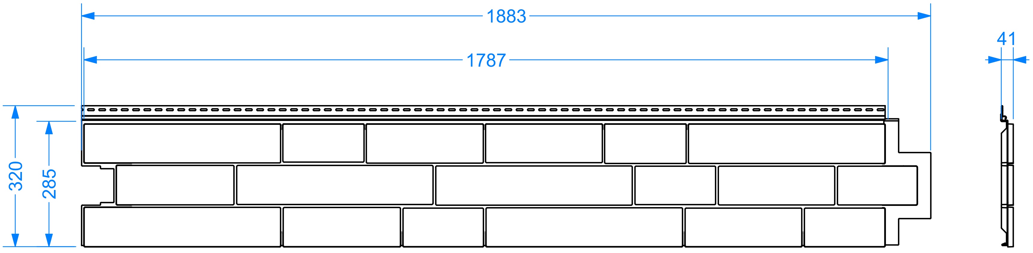 Сайдинг виниловый Docke Lux ROCKY