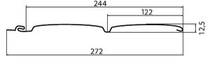 Сайдинг Grand Line Classic Standart Блок-хаус D4,8 3.0
