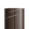 Штакетник металлический круглый МП ELLIPSE-T прямой Valori Violet (темно-фиолетовый)