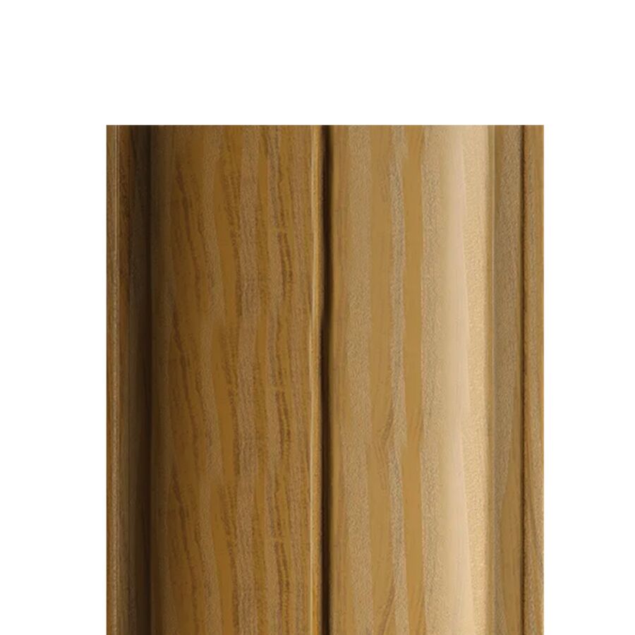 Штакетник металлический МП ELLIPSE-T прямой Ecosteel Matt, Бразильская вишня купить в Санкт-Петербурге Штакетник металлический МП ELLIPSE-T прямой Ecosteel Matt, Бразильская вишня
